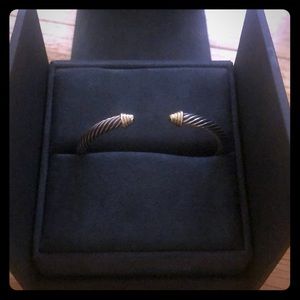 David Yurman 5MM Gold Thoroughbred Bracelet